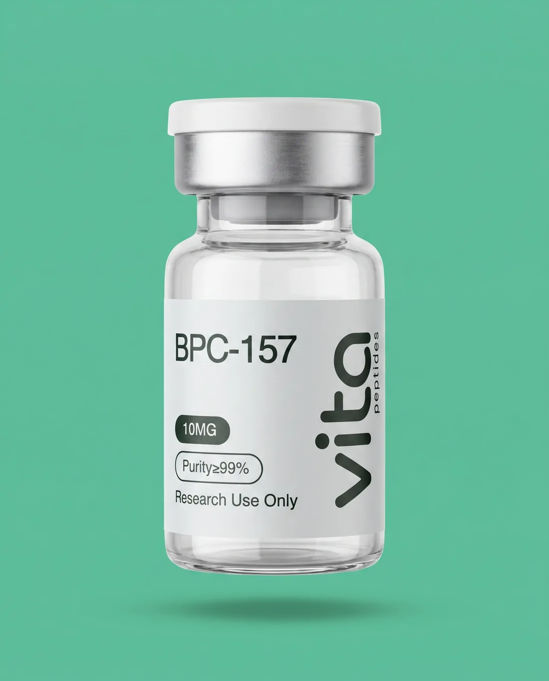 BPC-157 im Vial, Studioaufnahme